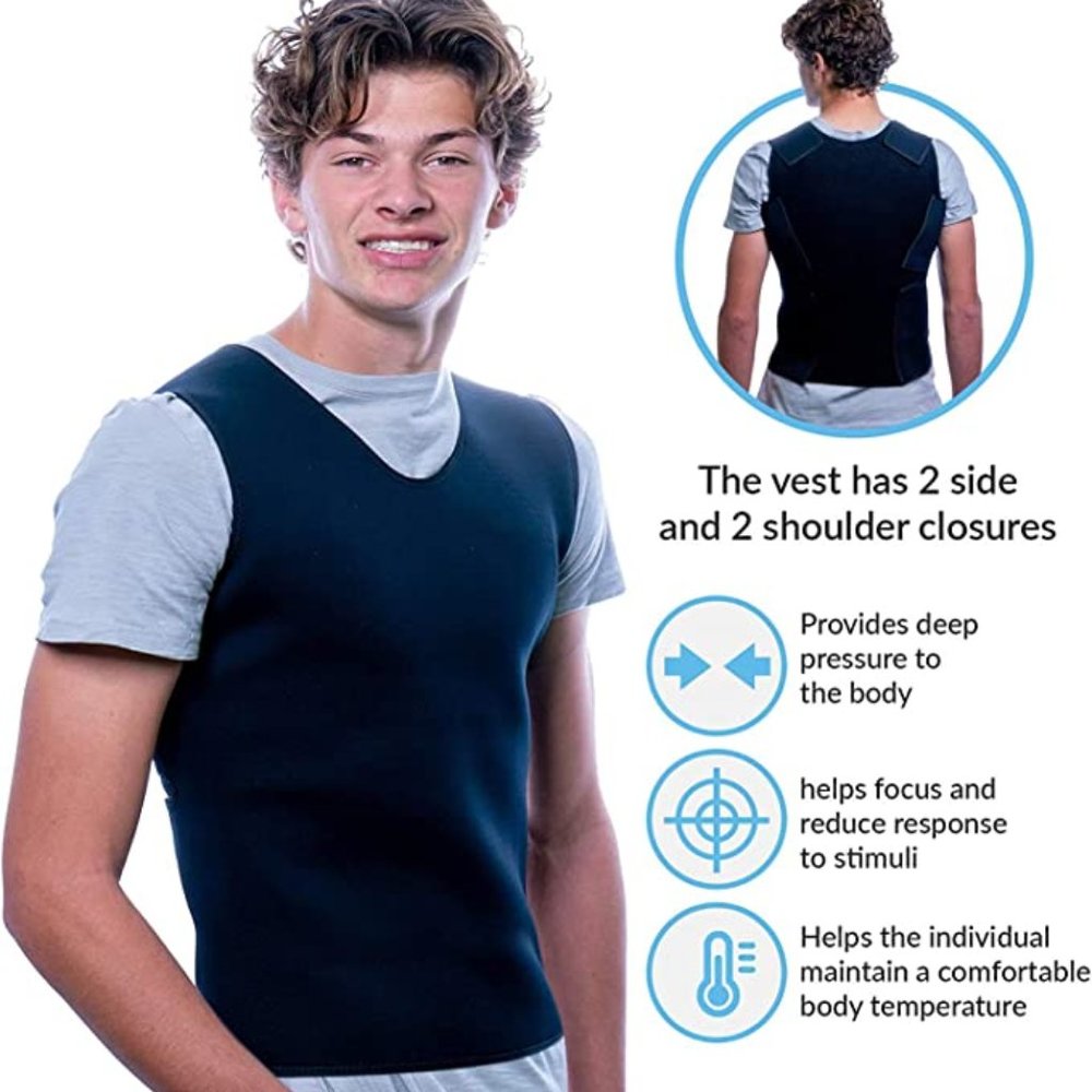 Special Supplies Sensory Compression Vest Deep Pressure Comfort for Autism large